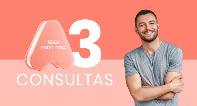 Care&Go: 3 consultas de psicologia